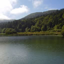 The lake Krimsko (Podpeško) jezero - Fishing family Barje - Fly
